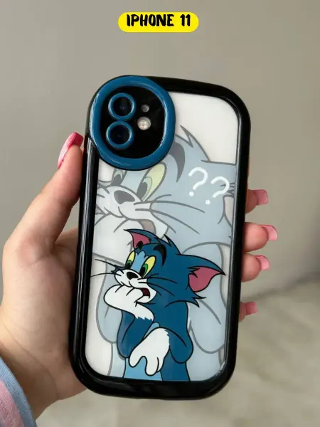 CaseLove Чехол на iPhone 11 с принтом Том и Джерри