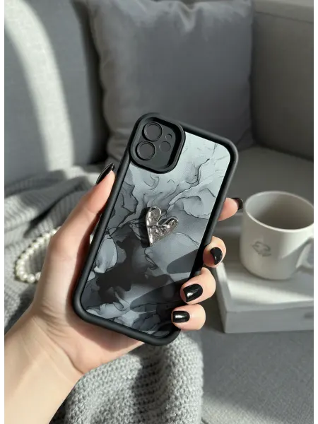 Good Luck Clover Чехол на iphone 11 Мрамор