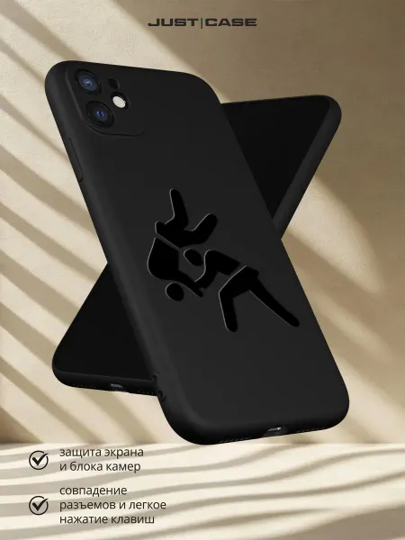 Принт-бутик Чехол на iPhone 11 с принтом Дзюдо