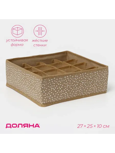 Доляна Органайзер для хранения белья Points