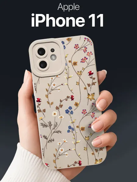 SCDesign Чехол на iPhone 11 с цветами