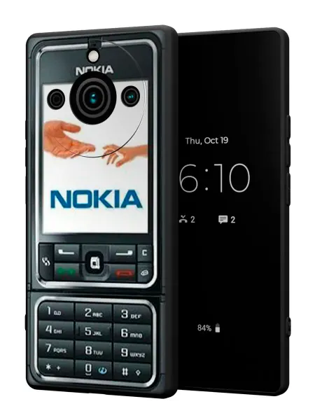 PBl store Чехол на Realme 11 Pro 11 Pro+ с принтом Nokia
