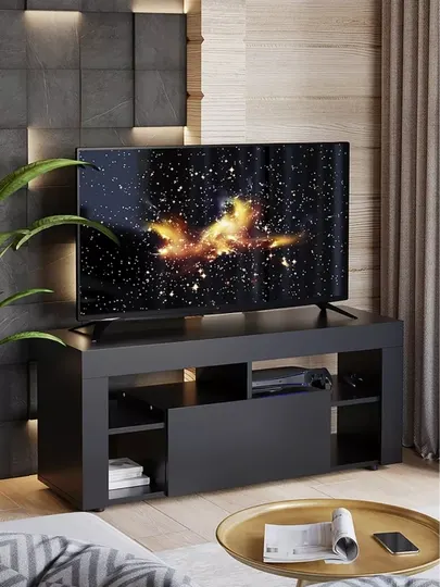 Тумба-подставка под телевизор LEETO, напольная, полностью собранная, 110*55*35 см