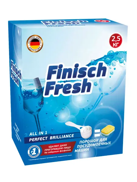 Finisch Fresh Порошок для посудомоечной машины 2,5 кг