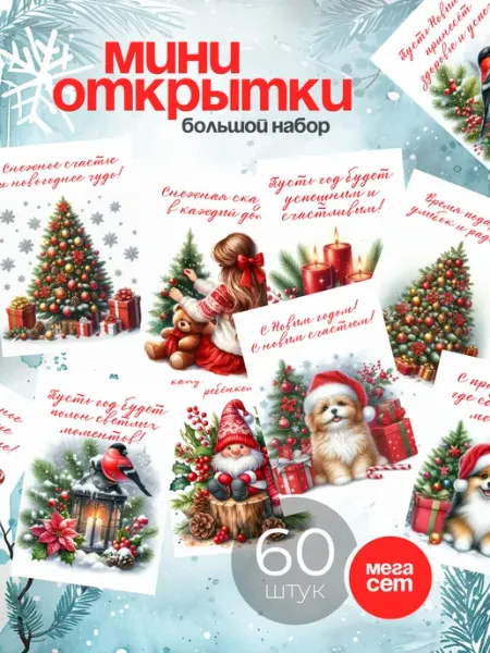 Аворка Мини открытки новый год 2027