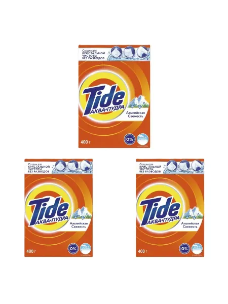 TIDE Стиральный порошок, 400 г, 2 шт