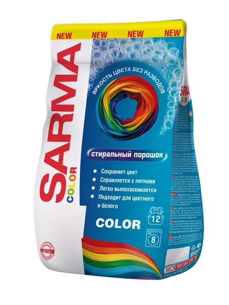 Sarma Стиральный порошок Сарма, 800 г