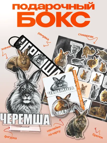 BoomArt Подарочный бокс Черемша мем