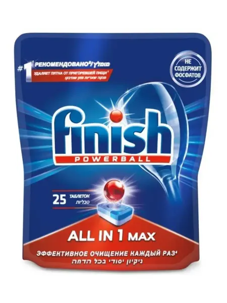 Finish Таблетки для посудомоечный машин 25 шт