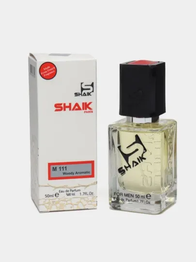 Парфюмерная вода SHAIK 111, Lacoste L.12.12 Blanc, духи для мужчин, 50 мл
