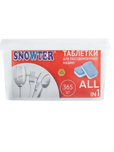 SNOWTER Таблетки для посудомоечных машин 365 шт