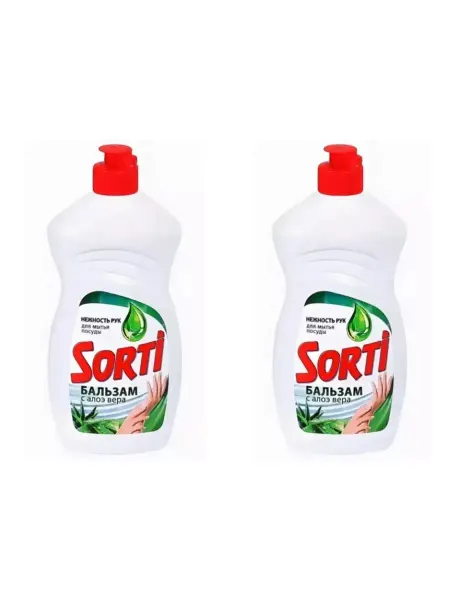 SORTI Бальзам для мытья посуды, 900 мл, 2 шт