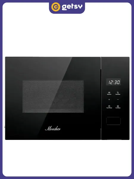 Monsher Микроволновая печь MMH 1115 Noir, 15 л, 600 Вт, 5 режимов