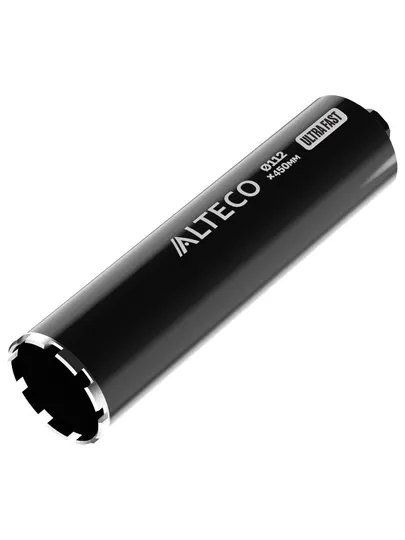 Алмазная коронка ALTECO Ultra Fast, 112*450