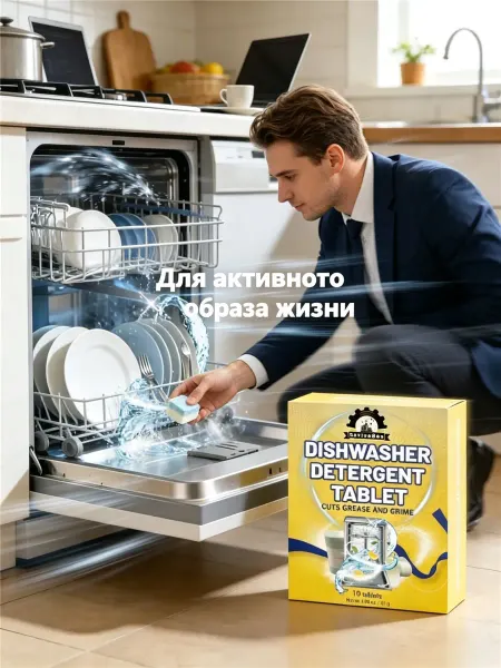 Таблетки для посудомоечной машины 10 шт