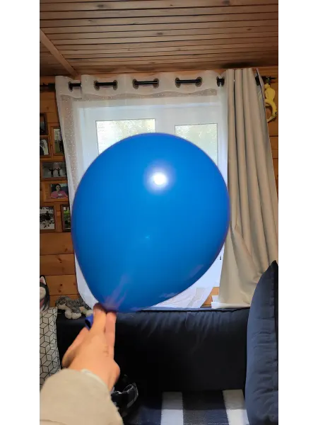 Воздушный шар синий 1 шт