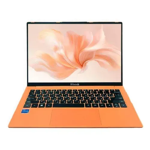 H TU4E4WО Ноутбук 14", Intel Core Ultra 5 115U, RAM 16 ГБ, SSD 512 ГБ, Windows Pro, (TU4E4WО), оранжевый, Русская раскладка