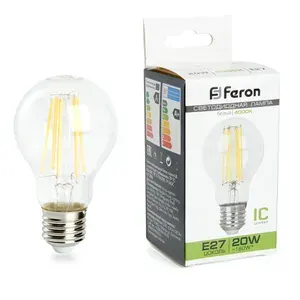 Feron Лампа светодиодная LB-620 20W E27 6400К 3 шт
