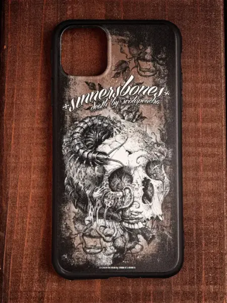 SINNER's BONES Чехол "Death by Scolopendra" для телефонов iPhone 11ProMax