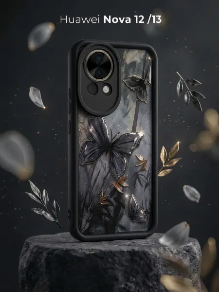 РИНОФОН Чехол на Huawei Nova 12, Nova 13 с высокими бортами