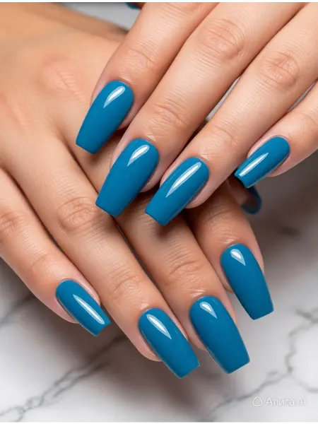 CRISTINANAILS Гель лак для ногтей глубокий сине-морской цвет