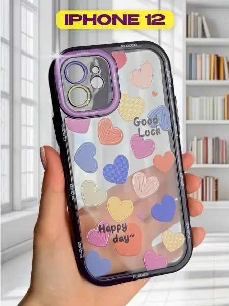 1A-Case Чехол на iphone 12 сердце