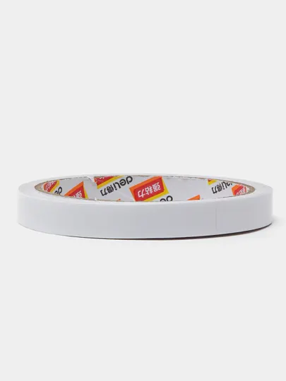 Скотч 2х сторонний Deli 30401, 12 мм×10 м