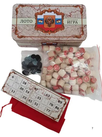 Настольная игра русское лото