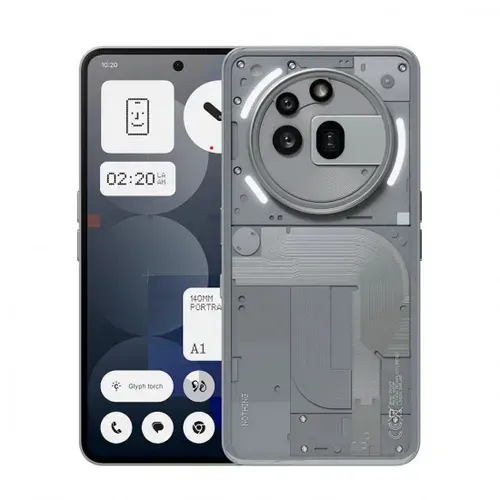 Nothing Смартфон Nothing phone (3a) Pro Global 12/256 ГБ, серый