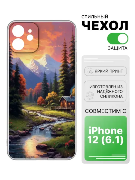 2Case Чехол прозрачный для iPhone 12