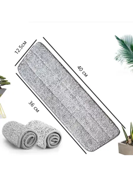 Perfect Successful shop Насадка для швабры из микрофибры сменная, 40*12,5см, 1шт
