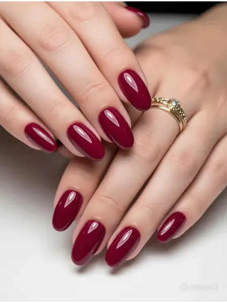CRISTINANAILS Гель лак для ногтей бордовый винный цвет