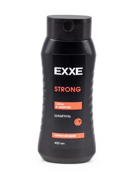 EXXE Шампунь для волос мужской Strong с таурином 400мл