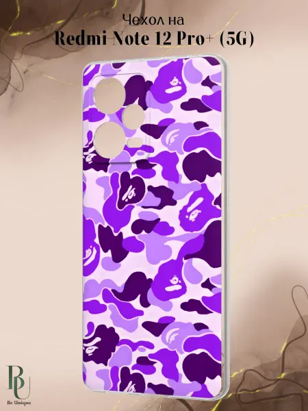 Be Unique Чехол на Redmi Note 12 Pro Plus 5G Bape