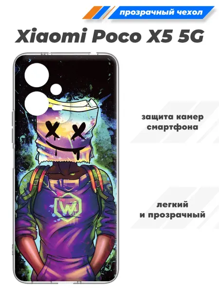 SuperPrint Чехол с картинкой для Xiaomi Poco X5 5G, Redmi Note 12 5G