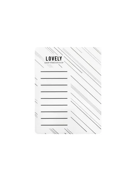 Lovely Планшет для наращивания ресниц №1