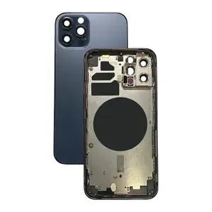 Корпус для iPhone 12 Pro (Pacific Blue) A2341 US (AAA)