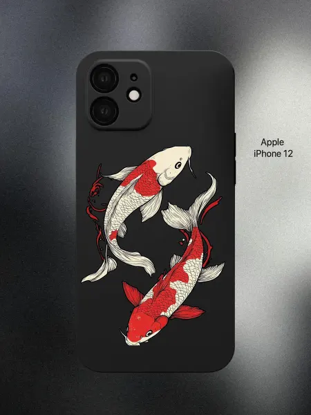 ABX-case Чехол на iPhone 12 с рыбами