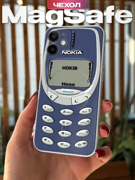 PBl store Чехол Magsafe на Apple iPhone 12 mini с принтом Nokia