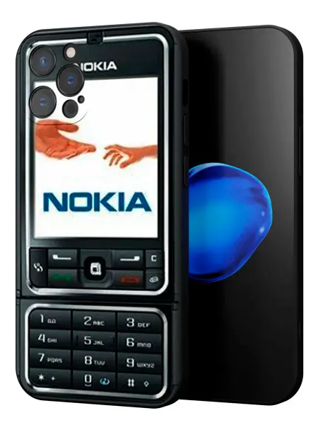 PBl store Чехол на Apple iPhone 12 Pro с принтом Nokia