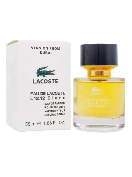 Духи оригинальные тестеры Духи мужские тестер Eau De Lacoste L.12.12 Blanc, 55 мл