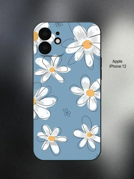 ESSE CASE Чехол на iPhone 12 с цветочками