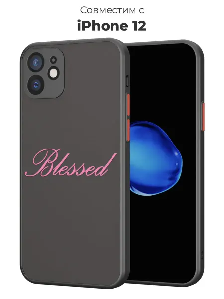 ESSE CASE Чехол-бампер на iPhone 12 Надписи