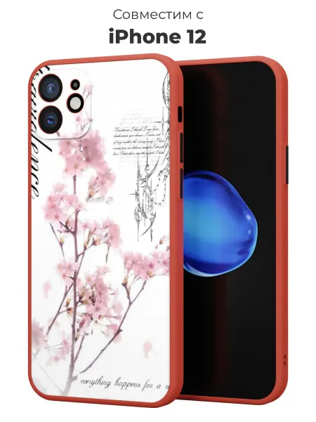 ESSE CASE Чехол-бампер на iPhone 12 сакура