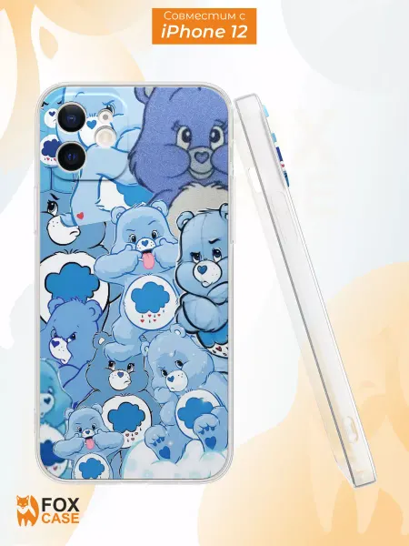 Fox Case Чехол на iPhone 12 с принтом Мишки