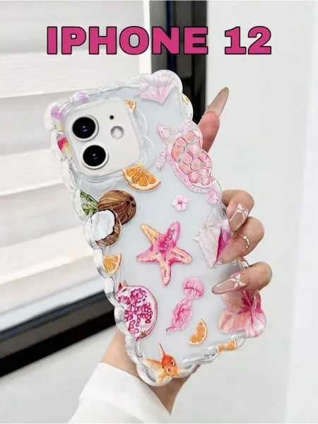 CASE HOUSE Противоударный чехол на iPhone 12 морской