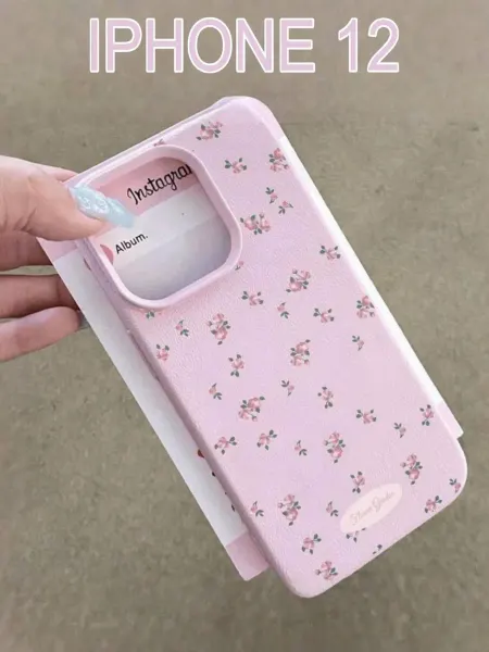 CASE HOUSE Противоударный чехол на iPhone 12 с цветами