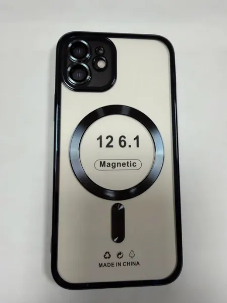 ND CASE чехол на iphone 12 прозрачный magsafe