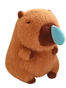 Мягкая игрушка Капибара c соплей