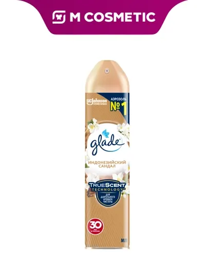 GLADE Освежит возд Индонезийский сандал 300мл(ЭсСиДж):12